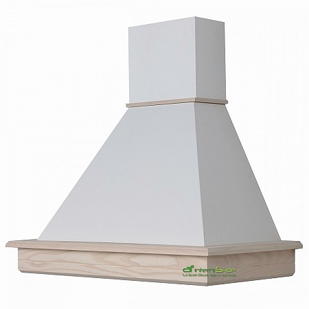 Cappa classica STOCK 90 rustica legno frassino grezzo motore HIP70 Faber