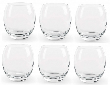 Excelsa Bicchiere vetro set 6 pz trasp. Santiago Cl.40 cod.62481 Excelsa