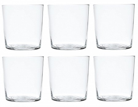 Excelsa set 6 Bicchiere acqua vetro neutro New York cl 37 cod.42541 Excelsa