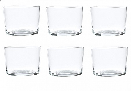 Excelsa set 6 Bicchiere liquore vetro neutro New York cl 22 cod.42542 Excelsa