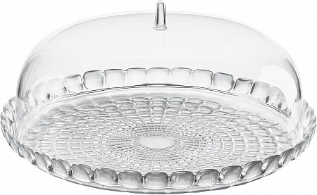 Guzzini Tortiera Tiffany trasparente Ø36 x h14 cm cod.19950000 Guzzini