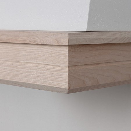 Classic hood STOCK 60 rustic raw ash wood Without engine Coppari