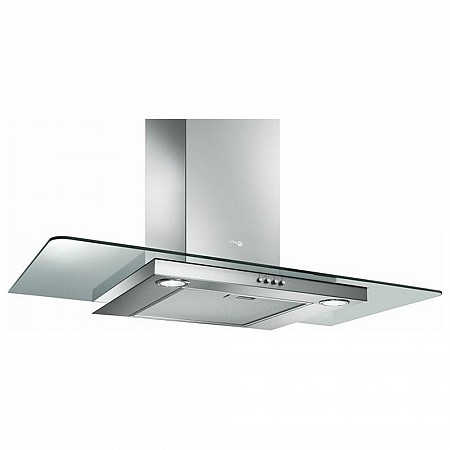 Cappa cucina SEMPIONE inox vetro 90 aspirante filtrante Turboair