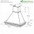Acquista online Cappa cucina AGNY 90 G-B fascione frassino grezzo- camino bianco  Faber