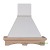 Acquista online Cappa cucina AGNY 90 G-B fascione frassino grezzo- camino bianco  Faber