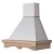 Acquista online Cappa cucina AGNY 90 G-B fascione frassino grezzo- camino bianco  Faber