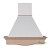 Acquista online ANNY 90 G-B kitchen hood raw ash strip - white chimney Faber