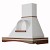Acquista online Classic hood MARGO 'niche 90 rustic dark ash wood Faber c52 Coppari