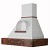 Acquista online - Cappa cucina rustica legno Frutta L. 90 frassino scuro motore Faber 300 mc/h Coppari