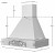 Acquista online - Cappa cucina rustica legno Frutta L. 90 frassino scuro motore Faber 300 mc/h Coppari