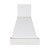 Acquista online - Cappa 60 GRACE Fascione Bianco LISCIO Compatibile Cucina IKEA BodByn, Motore Faber 300 mc/h Coppari