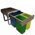 Acquista online EKKO kitchen bin with 3 buckets of 2x8 and 1x16 liters Coppari