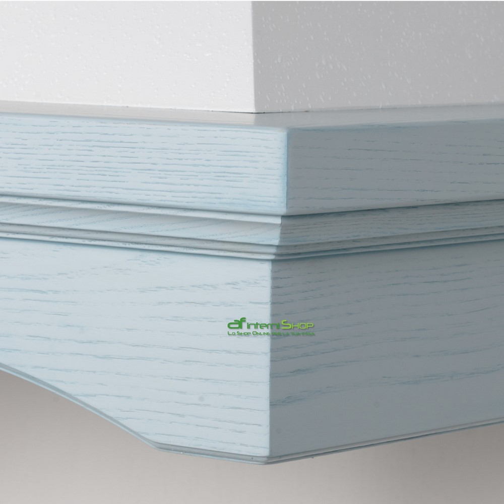 AGNY 90 CELESTE kitchen hood - white chimney C52 engine