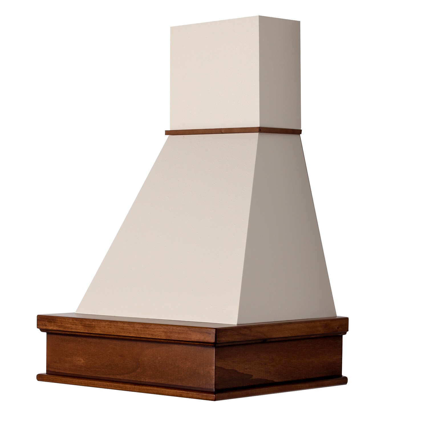Cappa classica CLASS 60 rustica legno noce scuro motore C52