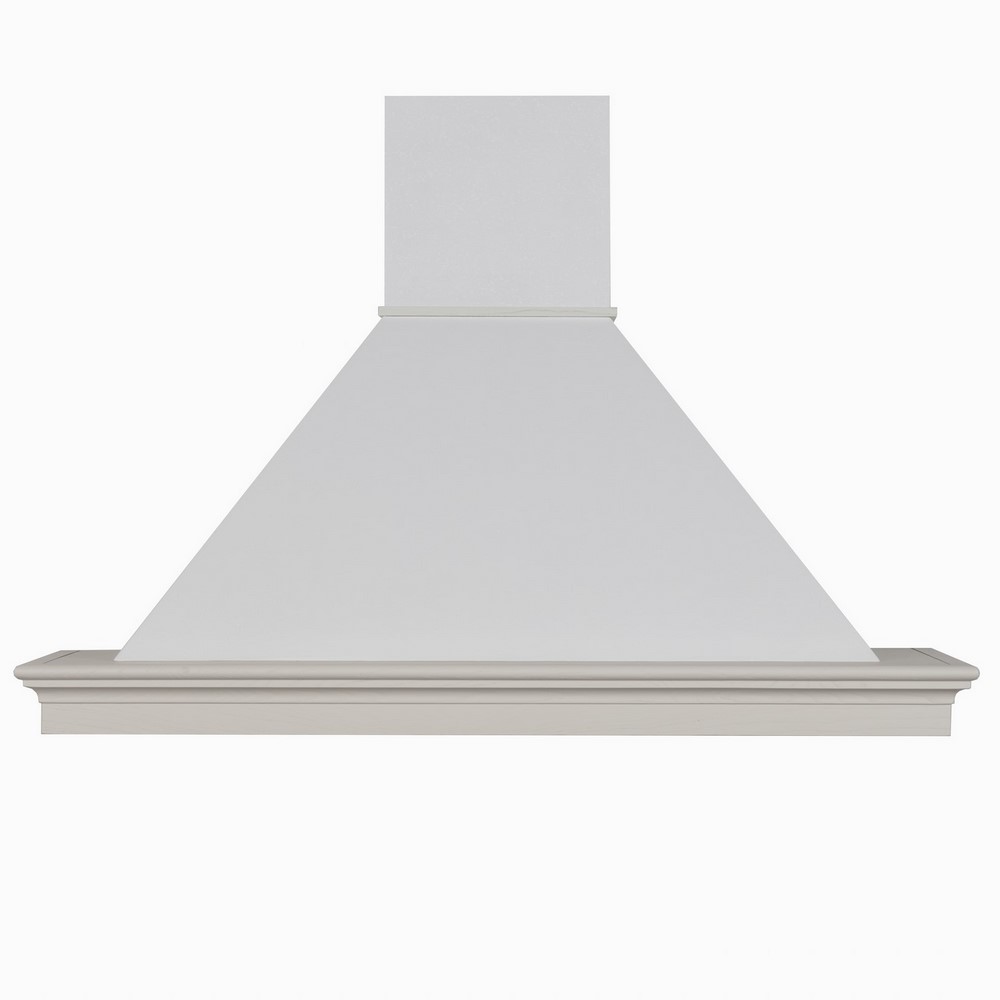 Cappa Legno Rustica cucina MAYA 120 Frassino Bianco motore C70