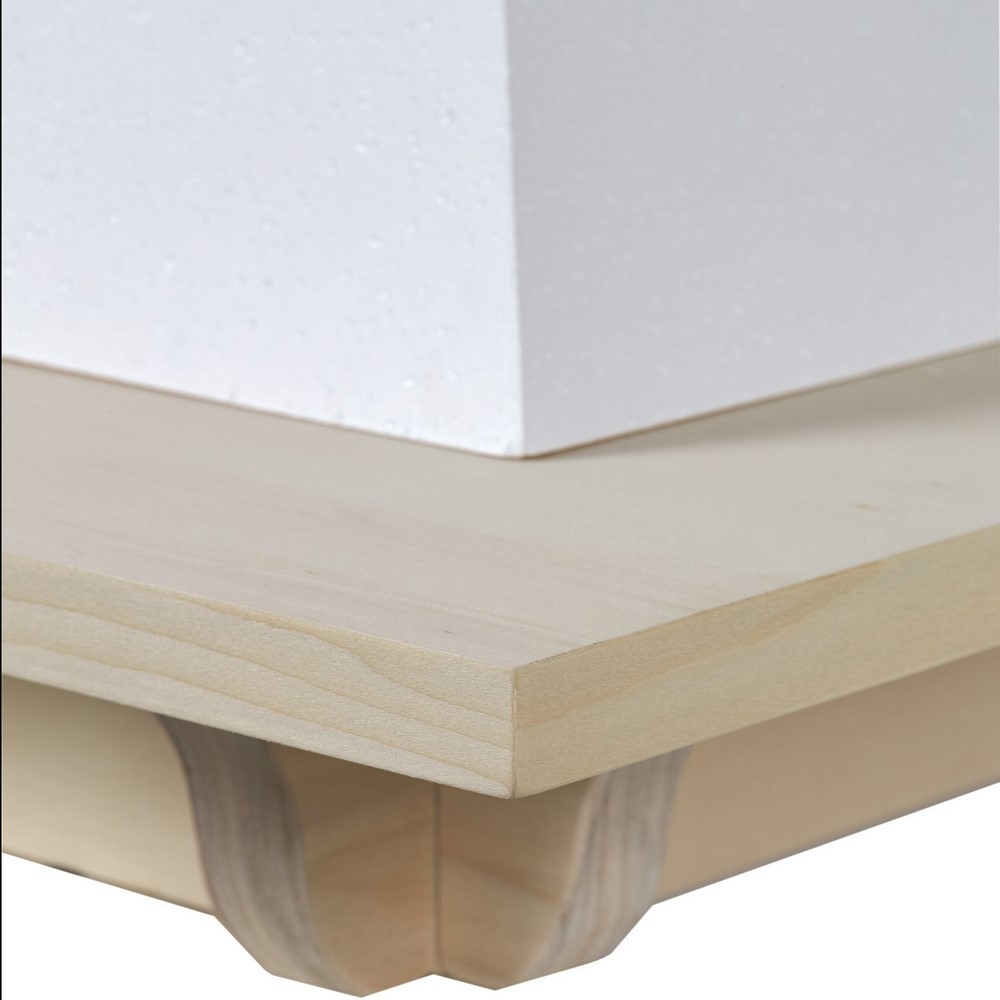 Cappa Classica LEILA 90 C/CAPITELLI Camino C/Nicchia Bianco Motore Base 52