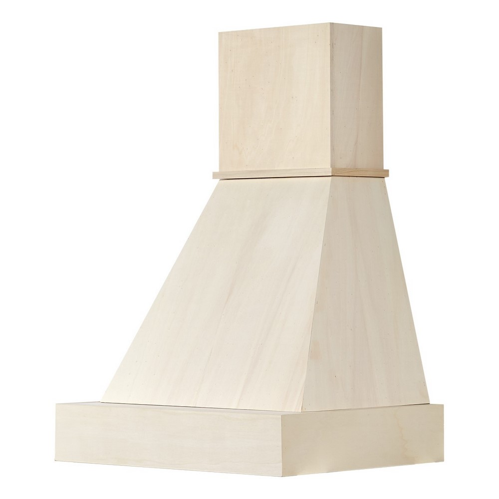 - Cappa classica GRACE 60 legno Toulipier,tutta grezza, motore 218 mc/h