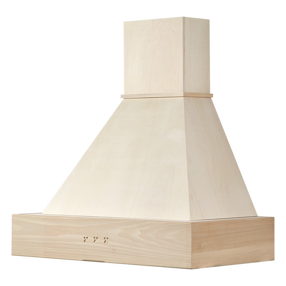 - Cappa 90 Eva legno Toulipier grezzo Cono Grezzo Motore 218 mc/h
