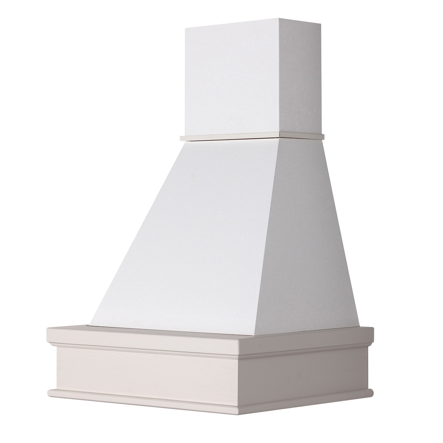 Cappa classica CLASS 60 rustica legno Frassino bianco Decape' piastrellabile