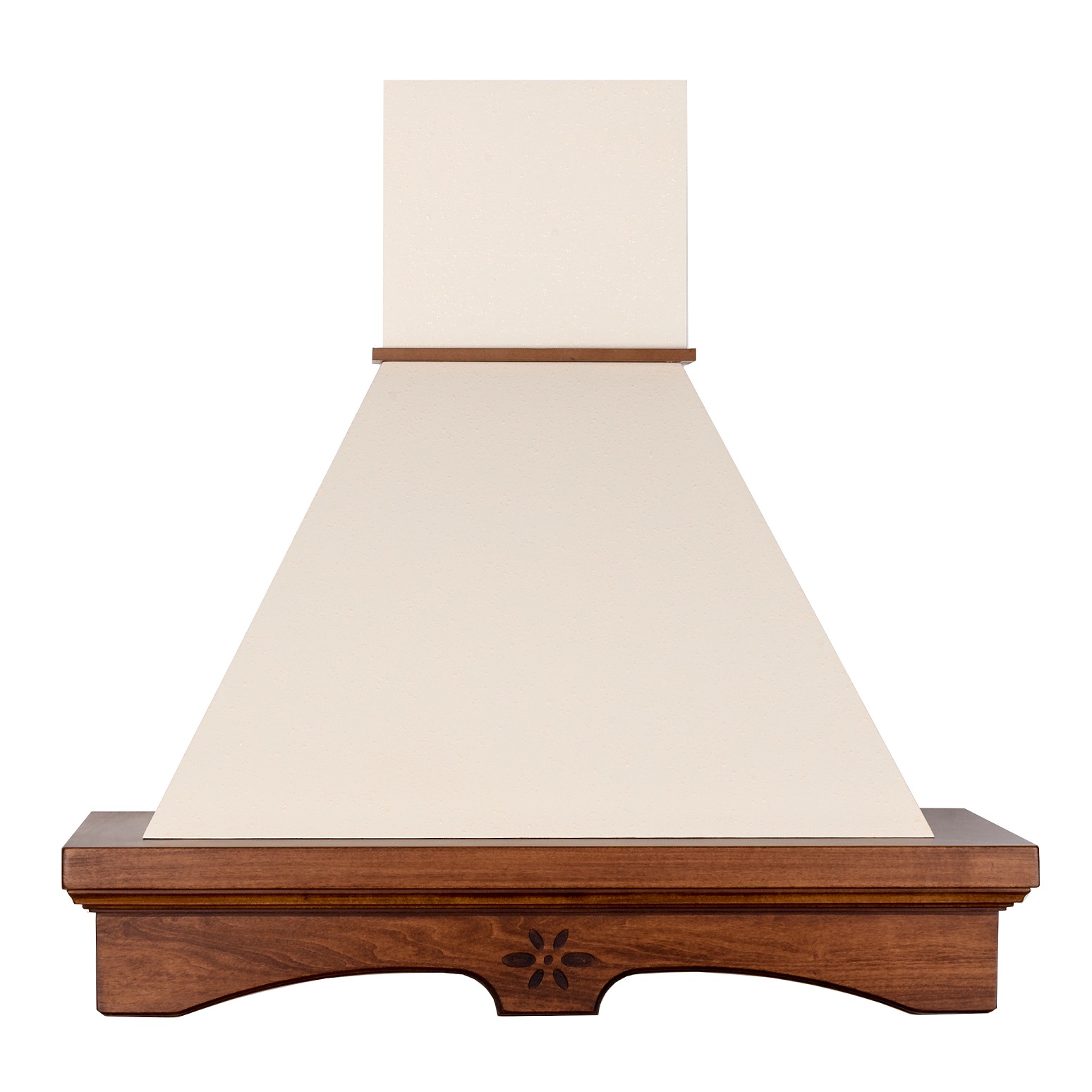 Agny 90 hood dark walnut cream cone Faber C52 engine