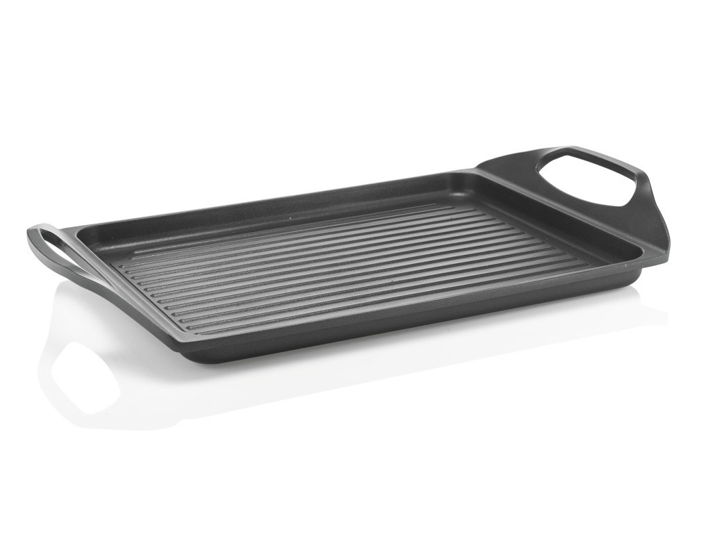 Guzzini Bistecchiera alluminio fondo acciaio 45x26 cm 